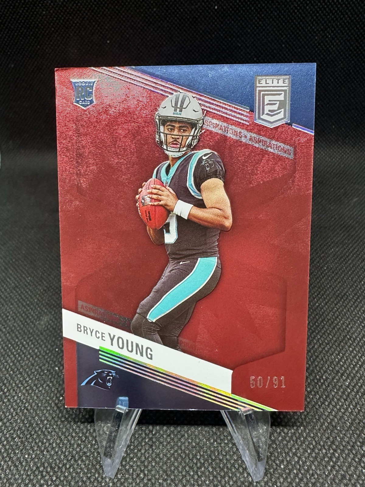2023 Panini Donruss Elite Rookies Aspirations #110 Bryce Young /91 (RC)