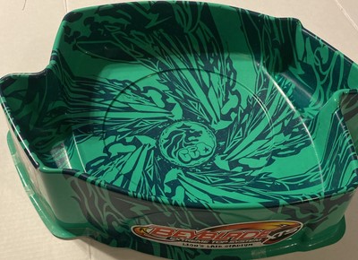 Beyblade Stadiums Green XTS Lion's Lair Stadium Very Rare | eBay