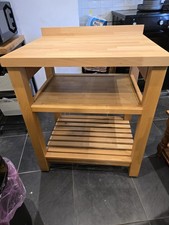 Habitat Olivia Freestanding Beech Kitchen butchers block 