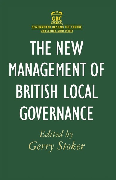 The New Management Of British Local Governance Gerry Stoker Taschenbuch Englisch-image