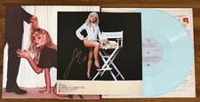 SIGNED Sabrina Carpenter Man’s Best Friend Photo & Blue Vinyl PSA DNA COA Auto