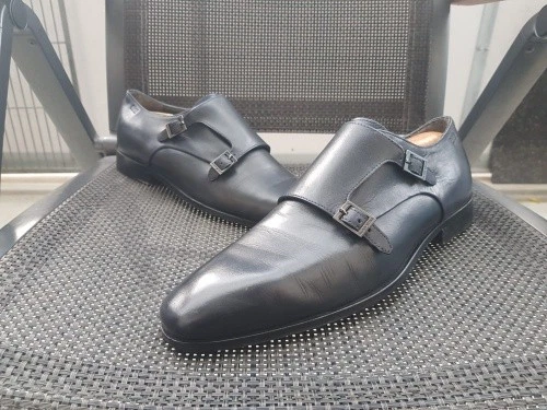 Hugo Boss Doppelmonk Herrenschuhe Gr.42,5 UK 8,5 - Bild 1 von 1