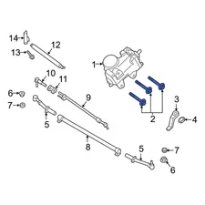 For Ford F-450 Super Duty 2018-2022 Ford W717654S439 Steering Gear Box Bolt