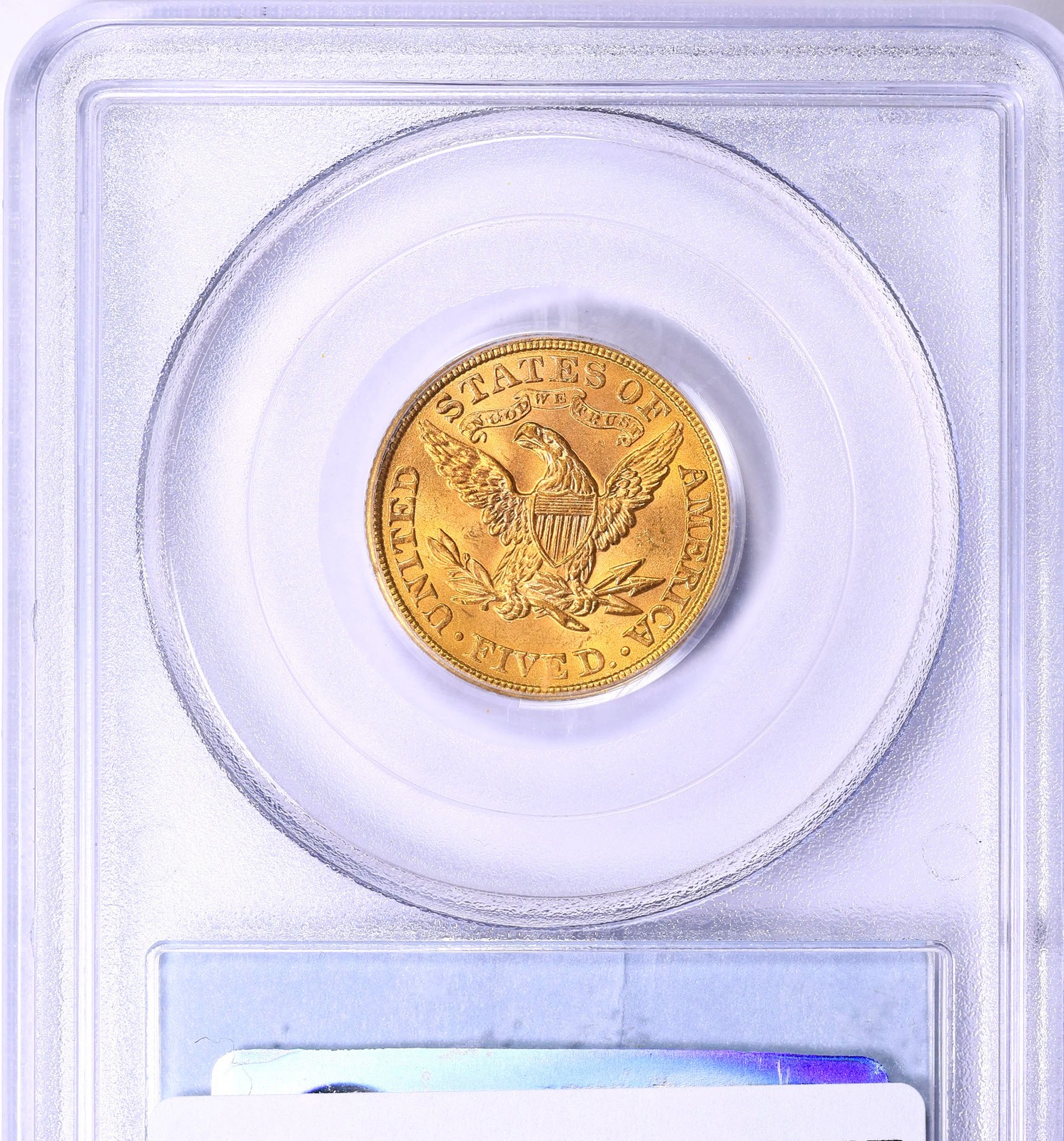 1899  Liberty Head Half Eagle - PCGS MS-64 CAC - $5 Gold CAC
