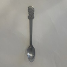 Vintage 80 s Peyo Danara Smurf Child Baby Spoon Stainless Steel