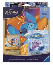 Disney Lorcana Winterspell Collection Starter Set Stitch Edition FACTORY SEALED