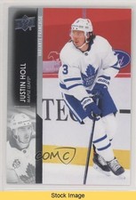 2021-22 Upper Deck Series 1 French Justin Holl #168 READ z6b