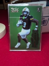 2025 Wild Card Green Matte Luther Burden III 2/5 Rookie Card. rookie card picture