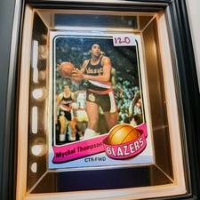 1979 Topps Chewing Gum Mychal Thompson Blazers. 