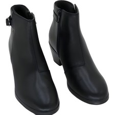 Clarks Emily Reyna Women's Round Slip-On Shoes Black US 8.5 M EU 39.5