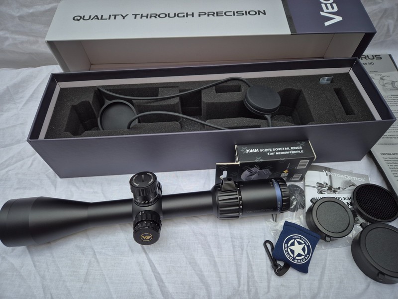 Vector optics Taurus GEN 11. 2-16x50 HD scope. SCOM-42.