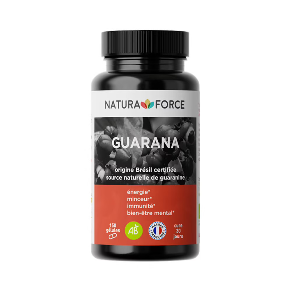 Guarana Natura Force - Votre allié 150 caps contre les coups de fatigue au bureau