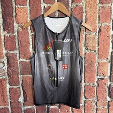 Louis Garneau Tri Course Trialon Jersey Men's L Gray NWT Sleeveless