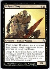 Golgari Thug 87 U Ravnica: City of Guilds Magic the Gathering MTG LP