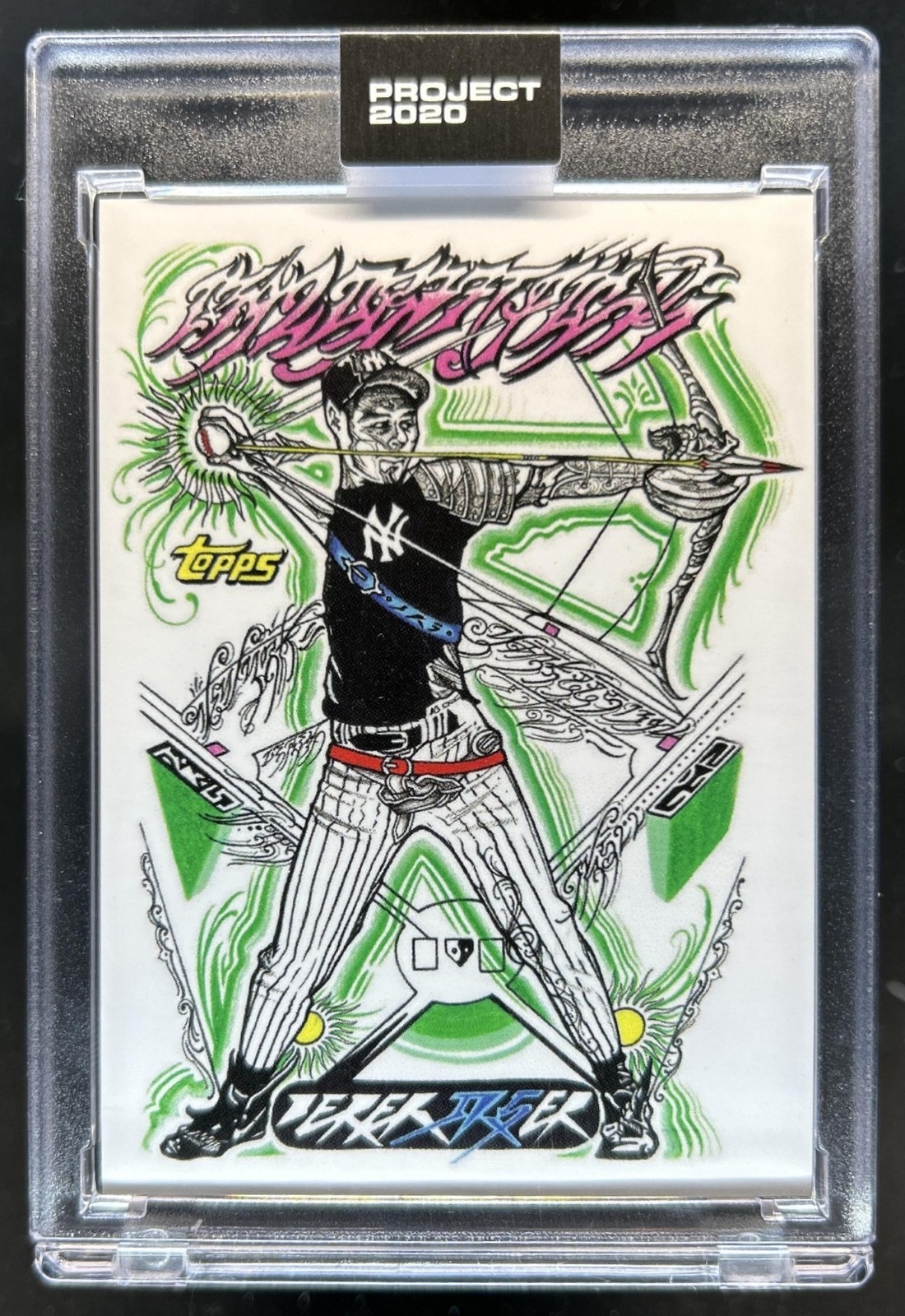 2020 Topps Project Derek Jeter #171 Yankees