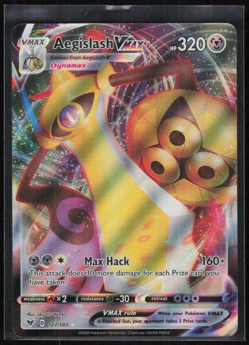 Aegislash VMAX Pokémon TCG Cards for sale