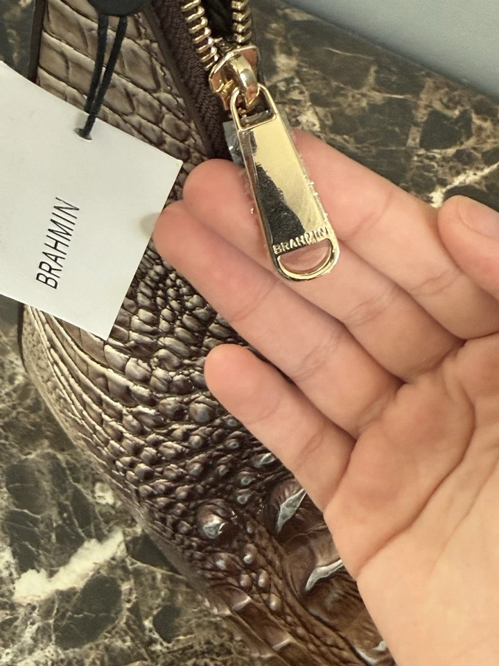 Bolso de hombro de cuero Brahmin Tabitha Ombre Melbourne Foto 4 de 4