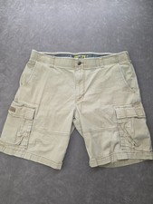Lee Shorts Men 38 Beige Khaki Cargo Extreme Motion Stretch Hiking Utility Casual