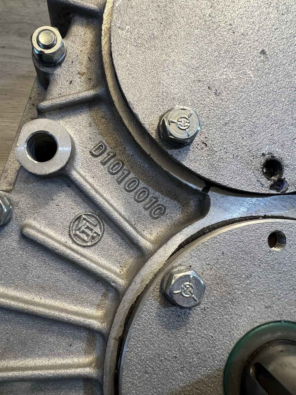 RJ LINK V-drive D101 Gear Reduction 1: 1.5 VW AugerVac RockVac VacBoss