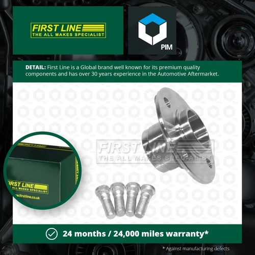 Wheel Bearing Kit fits NISSAN ALMERA N15 Gti 2.0 Rear 96 to 00 SR20DE Firstline