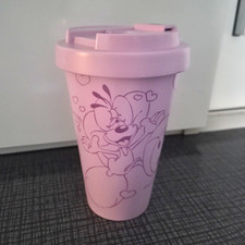 Diddl Coffee-To-Go Becher, Lila