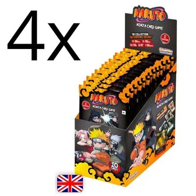 NARUTO MYTHOS TCG 4x Booster Box - ENG ENGLISH PREORDER | eBay