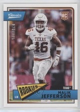 2018 Panini Classics Rookies Blue Back 26/175 Malik Jefferson #239 2t9
