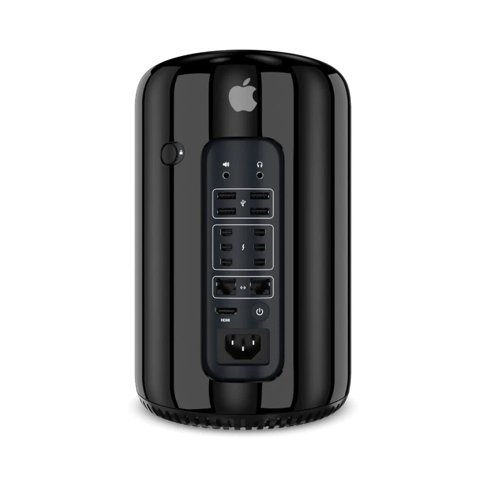 Mac Pro Ricondizionato - Xeon 6-Core 3.5GHz | 16GB RAM | 256GB SSD | 2x AMD D500