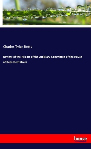 Review Of The Report Of The Judiciary Committee Of The House Of Representatives-image
