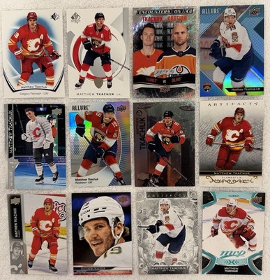 Florida Panthers/Flames/Matthew Tkachuk/Lot Of 18 Hockey Cards ￼