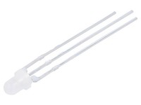 10X L-3VEGW Led Rot/GrüN 3 Mm 15-40Mcd,20-40Mcd 60° Front: GewöLbt 3X5Mm Kingbri