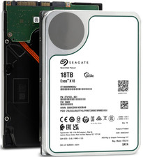 Seagate Exos X18 18TB 6Gbps 7.2K 3.5" SATA Enterprise  HDD ST18000NM000J