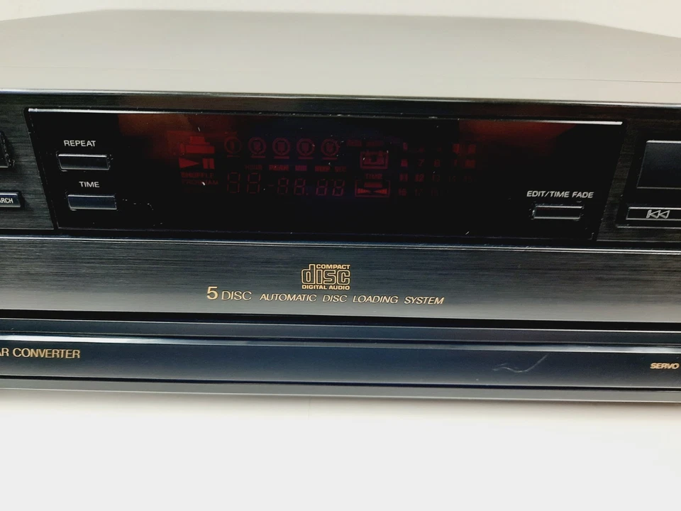Sony CDP-C315 5-Disc Carousel CD Changer, No Remote, Tested Working - Image 3 of 4