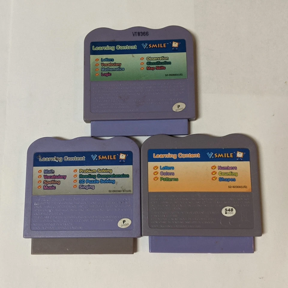 VTech V.Smile Lot of 3 - Cars & ZayZoo & Bob the Builder - CYcx19 - Image 3 of 3