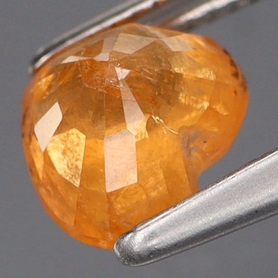 RARE !! JOLIE SPESSARTITE ROUGE ORANGE DE NAMIBIE : 1,15 CARAT ★★ P424.129t