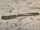 Vtg Gorham Camellia .925 Sterling Silver Floral Butter Spreader Knife Pat. 1941