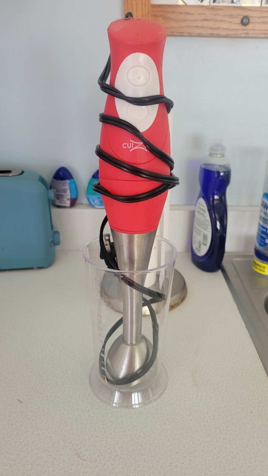 Cuizen Immersion Blender with measuring cup 2 speeds 200 watts BRAND NEW