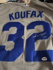 Sandy Koufax Autographed Los Angeles Dodgers #32 Jersey, PSA/DNA COA