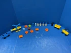 vtg fisher price airport accessories