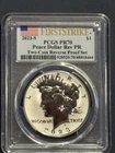 2023 S Peace Silver Dollar Reverse Proof PCGS PR70 FIRST STRIKE Flag Label
