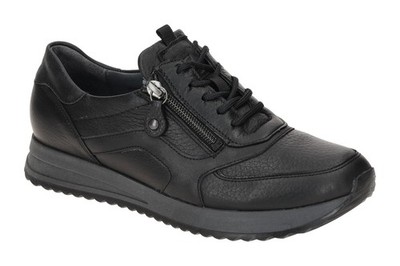 Waldläufer Schuhe H schwarz Damenschuhe bequeme Schnür-Halbschuhe 752002 200 001