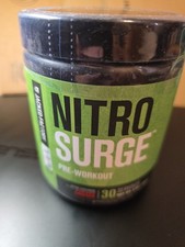 Nitrosurge Pre Workout approx 30 Serv Cherry Limeade EXP 4/27 NEW