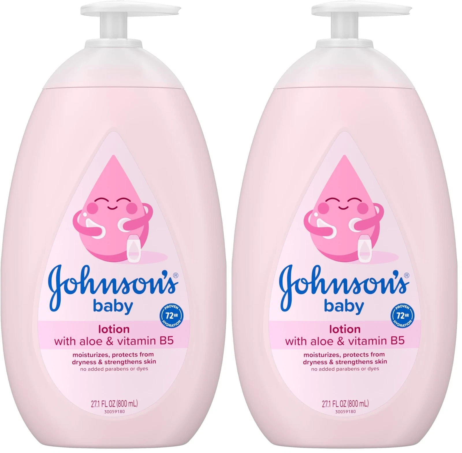 Johnson's Moisturizing Mild Pink Baby 27.1 Fl Oz (Pack of 2), B07DGKXBD7
Opens in a new window or ta