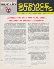 euclid service subjects 1963 BROCHURE