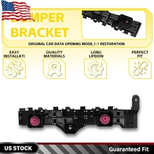 Front Left Driver Side Bumper Support Bracket For 2019-2022 Honda Pilot Black