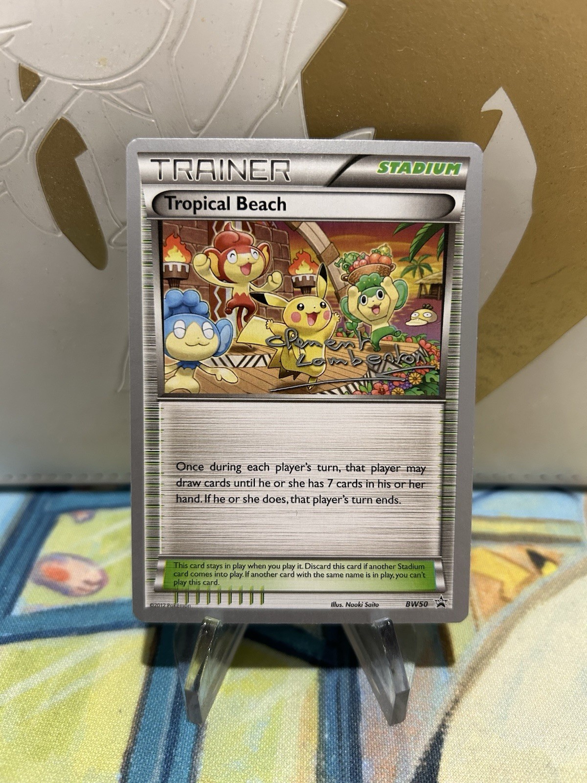 Tropical Beach BW50 World Championship 2013 - Pokémon Card LP