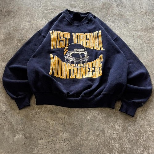 West Virginia Mountaineers Football Spell Out Sweatshirt | Unisex