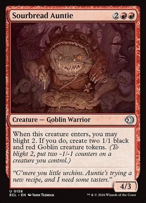 *MtG: 4x Sourbread Auntie - Lorwyn Eclipsed Uncommon - magicman-europe*