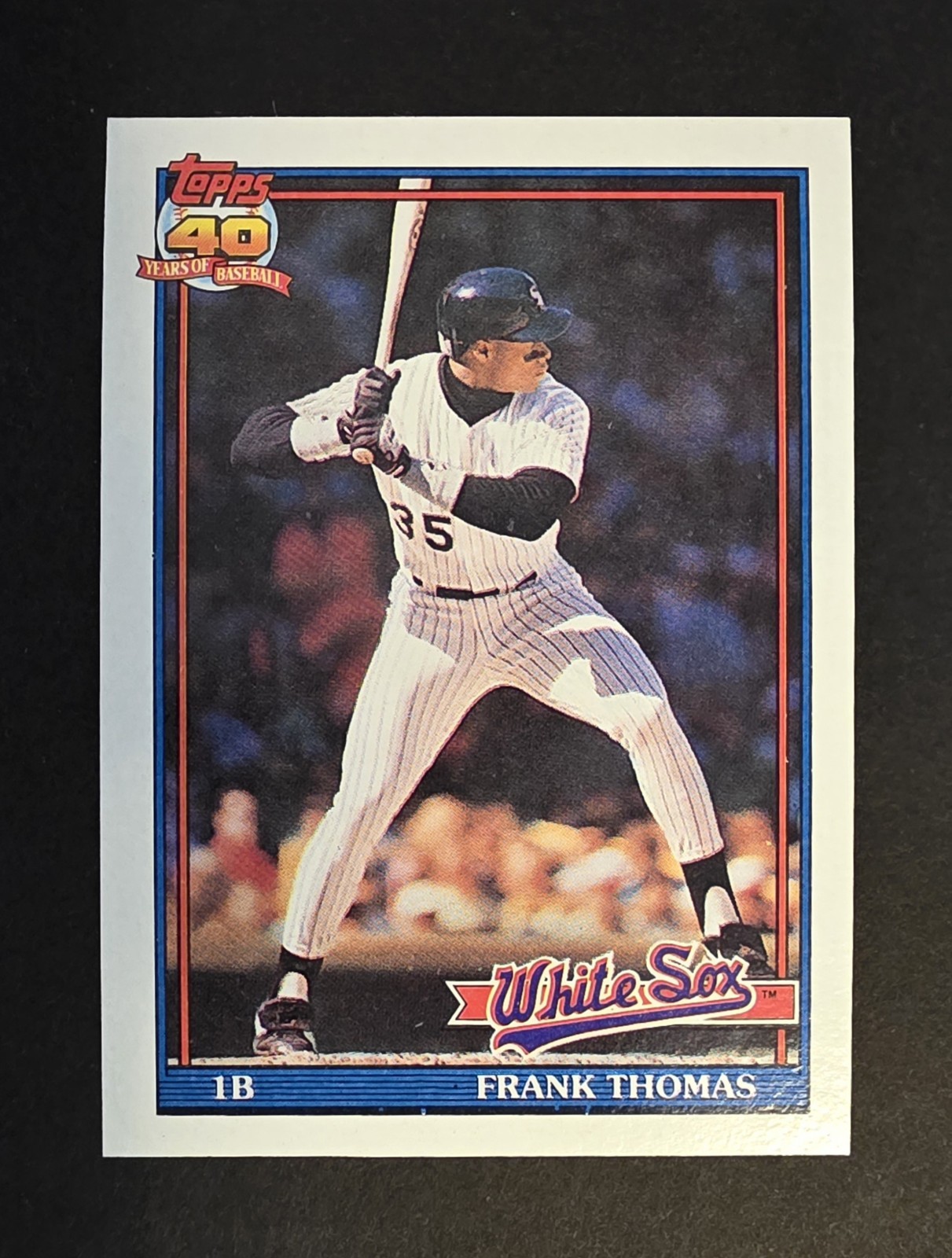 1991 Topps - Frank Thomas #79