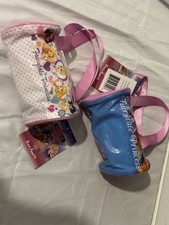2 Disney Parks Princesses Small Pink Girls Handbag Purse Snow White Cinderella
